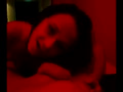 Because of her oral-service abilities in the POV video scene, my small paramour looks up to me.